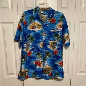 Tropical Blouse / Swim Cover-up